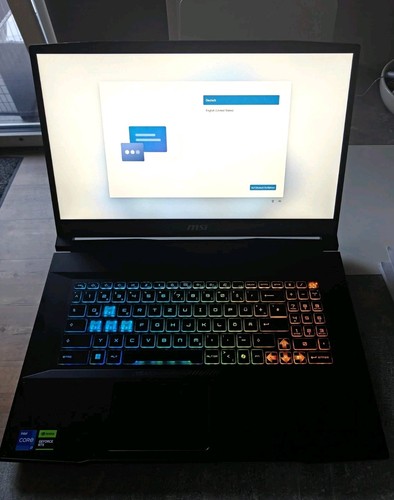 Msi katana b13vfk - 17, fhd