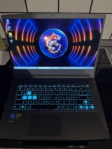 Gaming laptop msi thin - gaming, 15