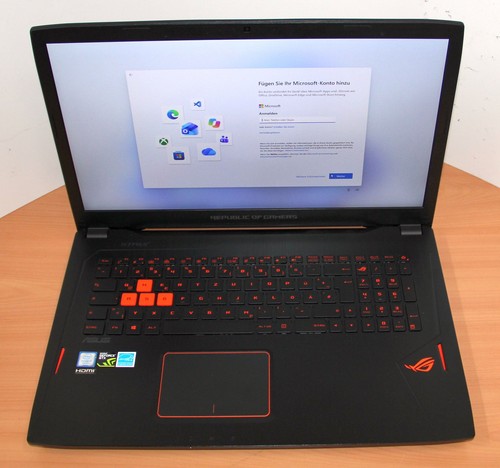 Gaming laptop asus - gaming, strix