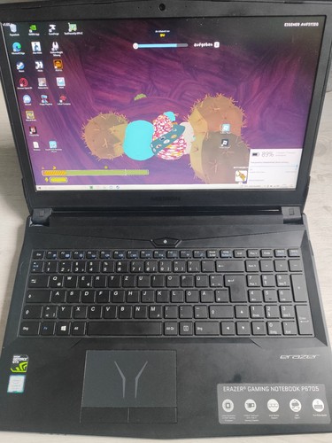 Gaming notebook erazer - gaming, p6705