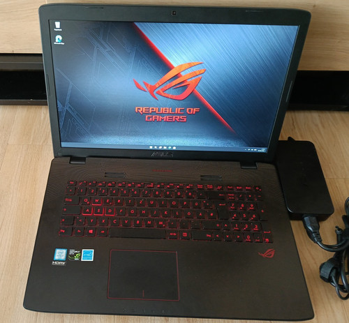 Asus rog gaming - rog, 17,3"/